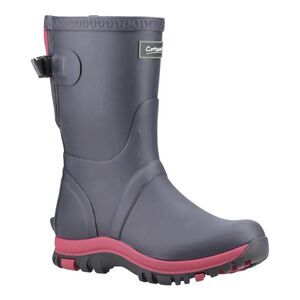 Cotswold Womens/Ladies Realm Adjustable Rain Boots / Navy/Pink